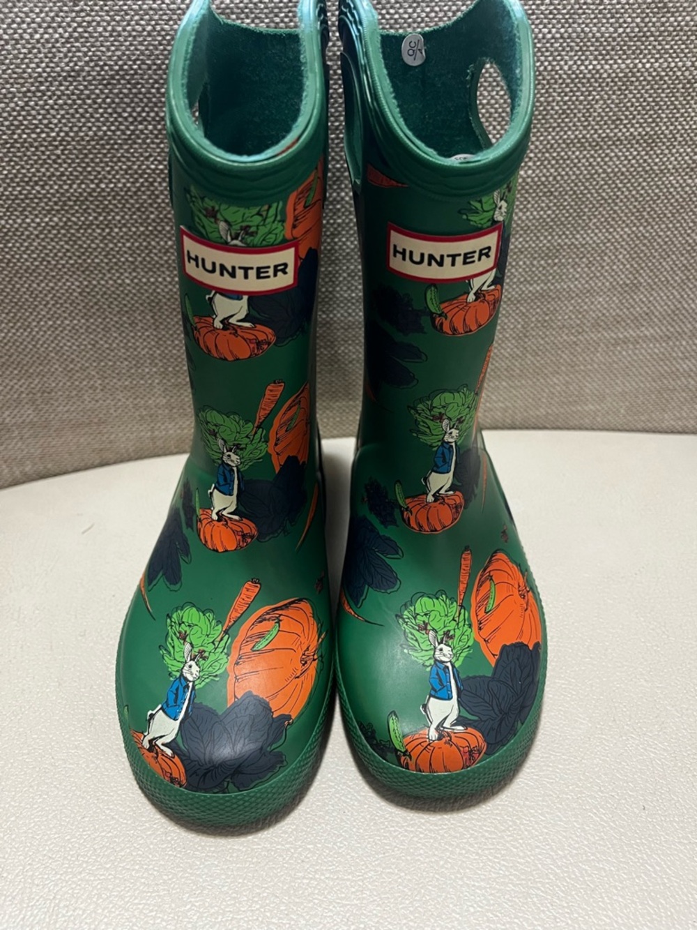 Hunter Kids The Peter Rabbit Limited Edition Rain Boots Size 10